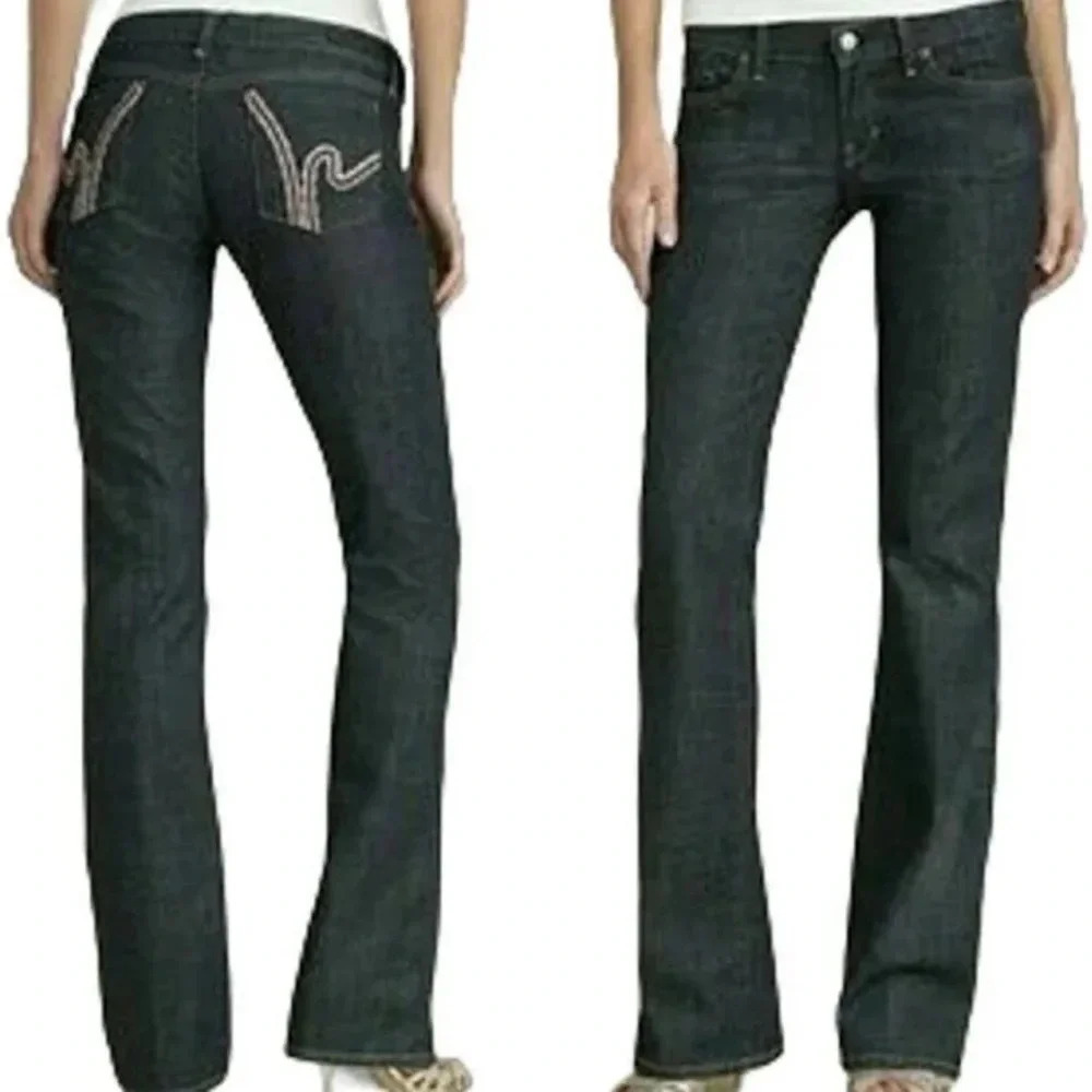 Citizens Of Humanity Jerome Dahan Crochet “h” #234 Low Waist Bootcut Stretch 27